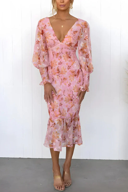 Valerie™ | Robe Fleurie Élégante